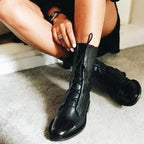 Comfort Leather Lace-Up Ankle Boots for Women image 10